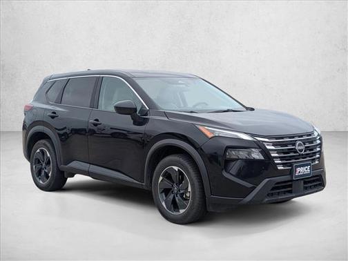 Super Black 2025 Nissan Rogue SV