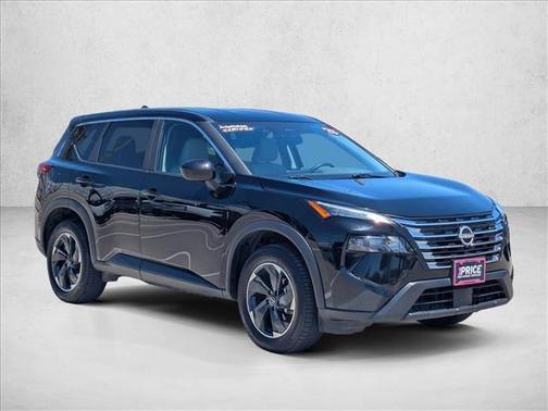 Super Black 2025 Nissan Rogue SV