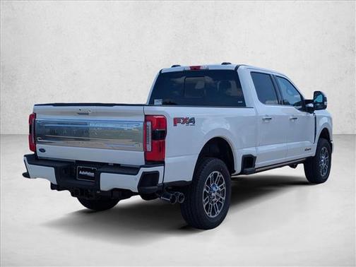 Star White Metallic Tri-Coat 2026 Ford F-350 Platinum