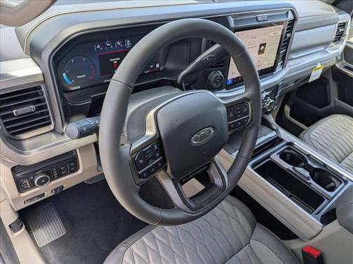 Star White Metallic Tri-Coat 2026 Ford F-350 Platinum