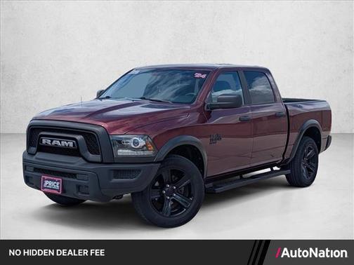 Delmonico Red Pearlcoat 2024 RAM 1500 Classic Warlock Crew Cab 4x4 5'7' Box