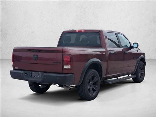 Delmonico Red Pearlcoat 2024 RAM 1500 Classic Warlock Crew Cab 4x4 5'7' Box