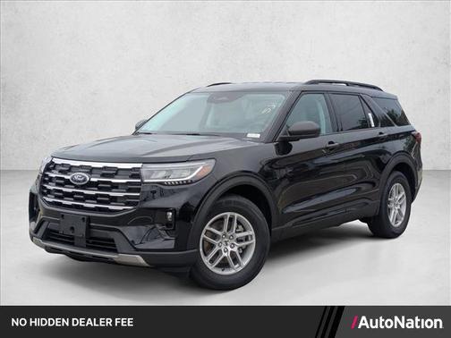 Agate Black Metallic 2026 Ford Explorer Active