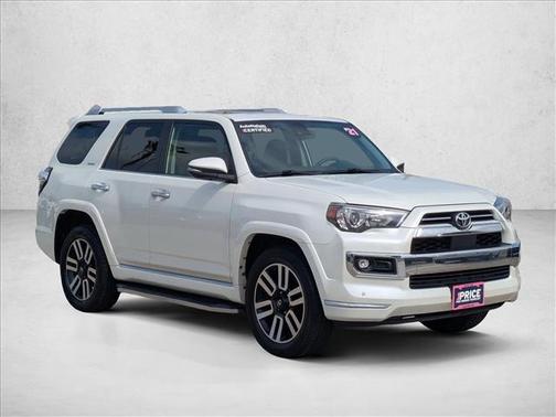 Blizzard Pearl 2021 Toyota 4Runner Limited