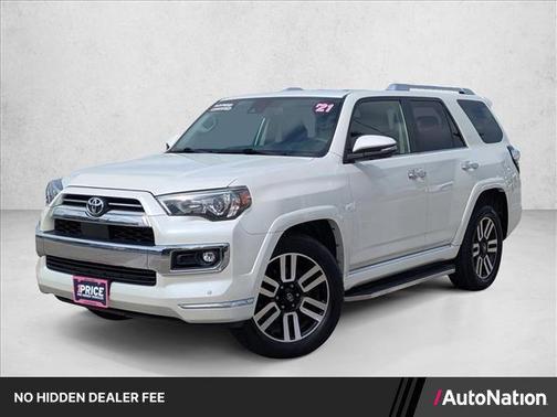 Blizzard Pearl 2021 Toyota 4Runner Limited