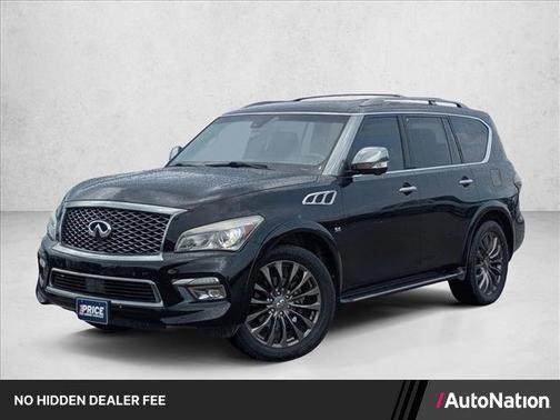Black Obsidian 2016 INFINITI QX80 Limited