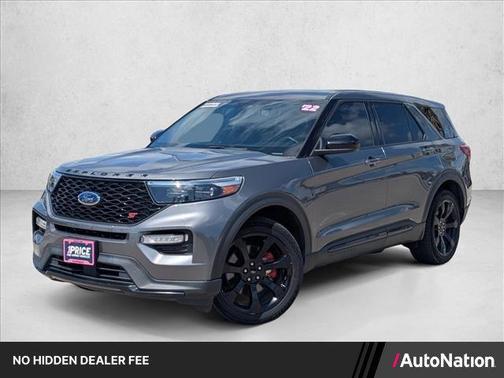 Carbonized Gray Metallic 2022 Ford Explorer ST