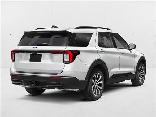 Space White Metallic 2026 Ford Explorer ST-Line