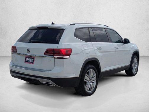 Pure White 2019 Volkswagen Atlas 3.6L SEL