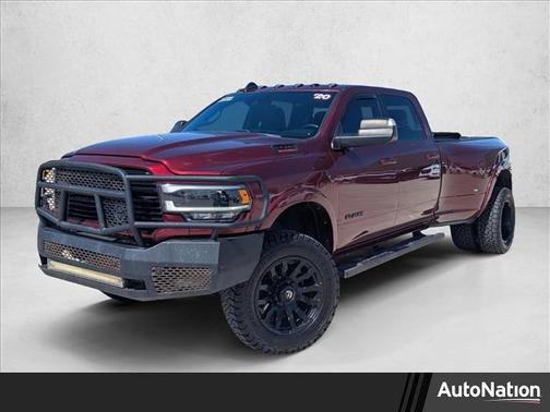 Delmonico Red Pearlcoat 2020 RAM 3500 Laramie Crew Cab 4x4 8' Box