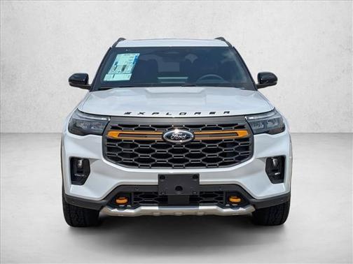 Space White Metallic 2026 Ford Explorer Tremor