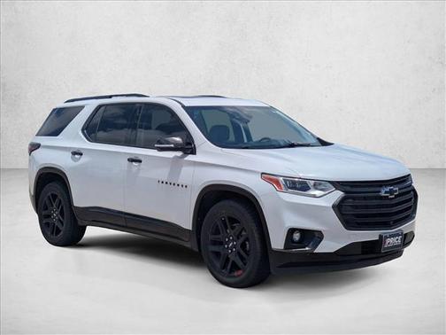 Summit White 2021 Chevrolet Traverse Premier