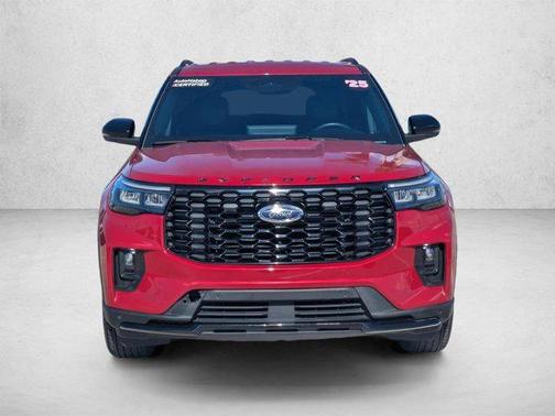 Silver 2025 Ford Explorer ST-Line