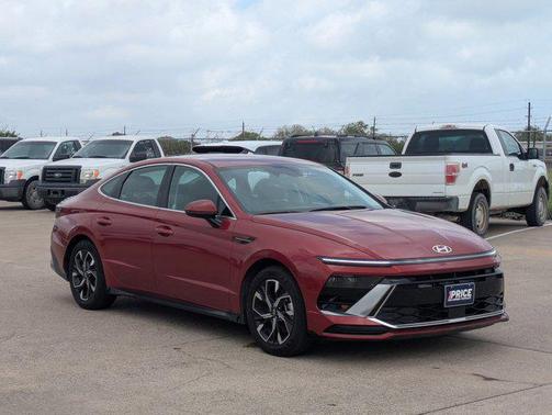 Ultimate red 2025 Hyundai SONATA SEL