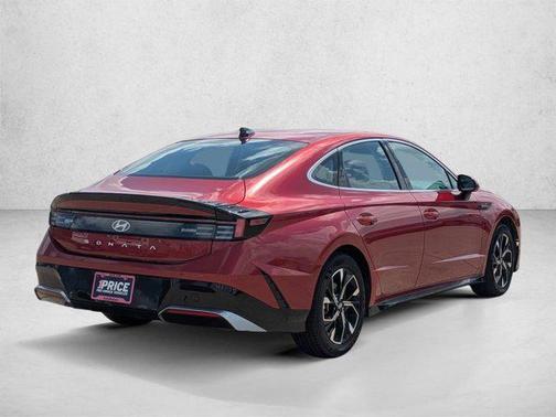 Ultimate red 2025 Hyundai SONATA SEL
