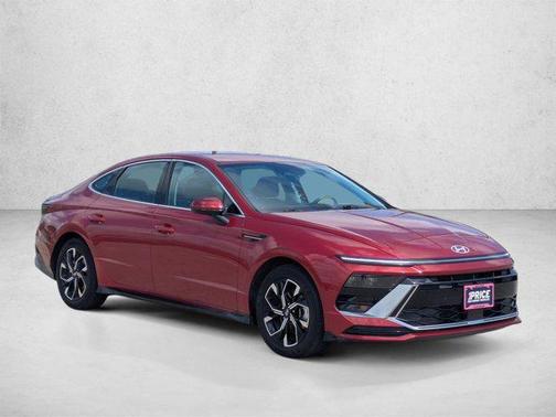 Ultimate red 2025 Hyundai SONATA SEL