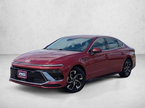 Ultimate red 2025 Hyundai SONATA SEL