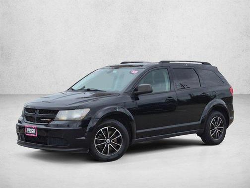Pitch Black Clearcoat 2018 Dodge Journey SE