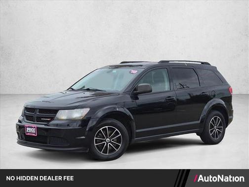 Pitch Black Clearcoat 2018 Dodge Journey SE