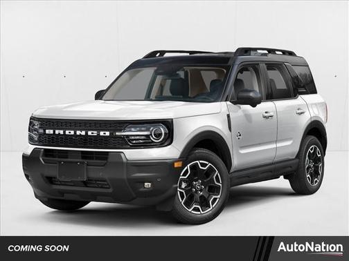 Space White Metallic 2026 Ford Bronco Sport Outer Banks