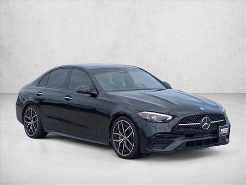 Black 2022 Mercedes-Benz C-Class Sedan