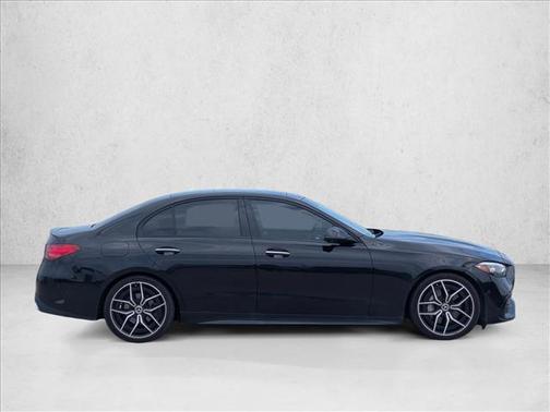Black 2022 Mercedes-Benz C-Class Sedan
