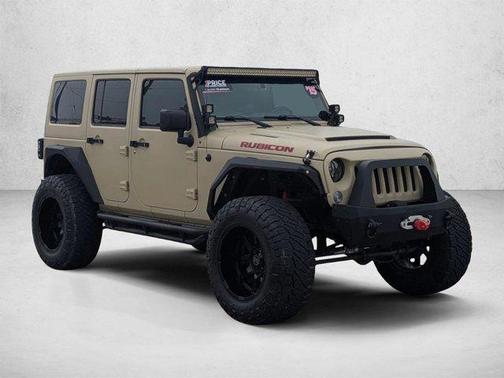 Black Clearcoat 2015 Jeep Wrangler Unlimited Rubicon