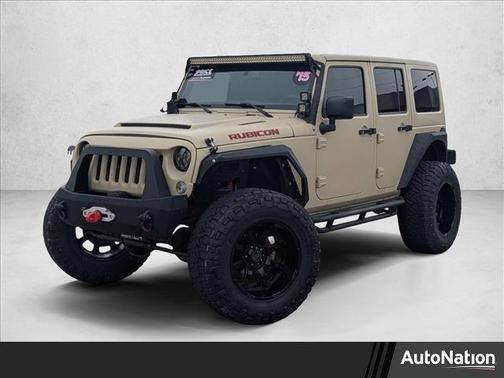 Black Clearcoat 2015 Jeep Wrangler Unlimited Rubicon