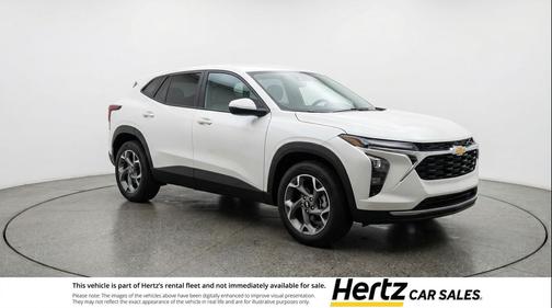 Summit White 2025 Chevrolet Trax LT