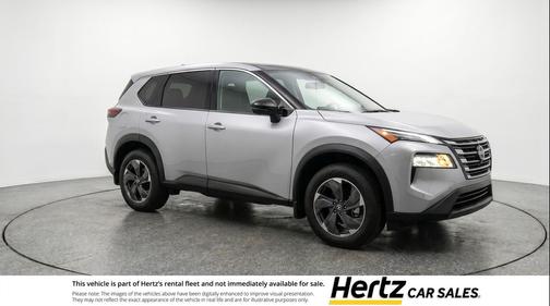 Brilliant Silver Metallic 2025 Nissan Rogue SV