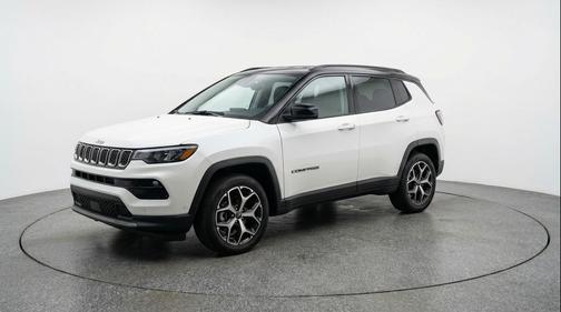 Bright White Clearcoat 2025 Jeep Compass Limited