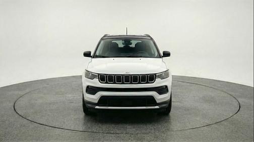 Bright White Clearcoat 2025 Jeep Compass Limited