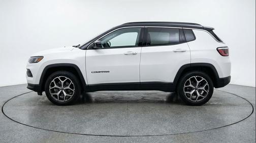 Bright White Clearcoat 2025 Jeep Compass Limited