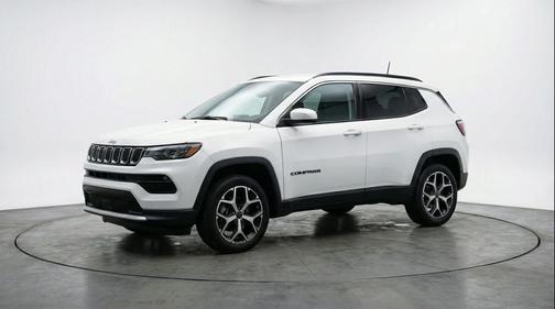 Bright White Clearcoat 2025 Jeep Compass Limited