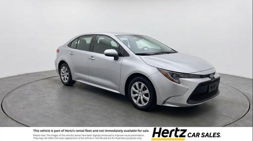 Classic Silver Metallic 2025 Toyota Corolla LE