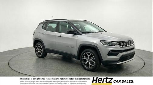 Silver Zynith Metallic Clearcoat 2025 Jeep Compass Limited