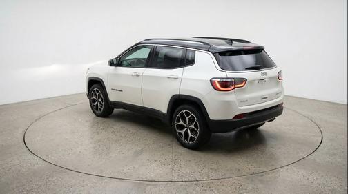 Bright White Clearcoat 2025 Jeep Compass Limited