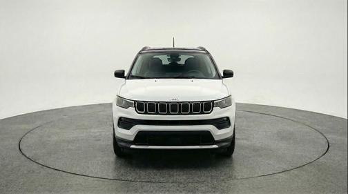 Bright White Clearcoat 2025 Jeep Compass Limited