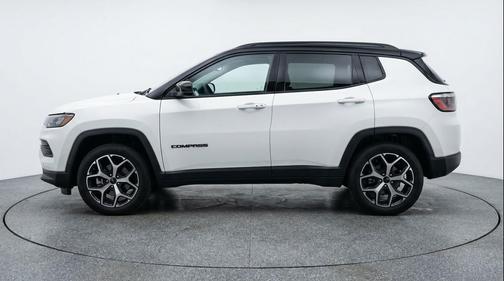 Bright White Clearcoat 2025 Jeep Compass Limited