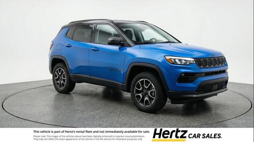 Hydro Blue Pearlcoat 2025 Jeep Compass Trailhawk