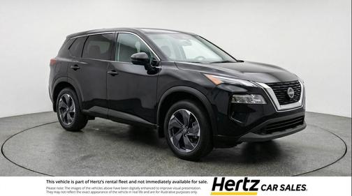 Super Black 2025 Nissan Rogue SV