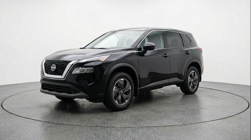 Super Black 2025 Nissan Rogue SV