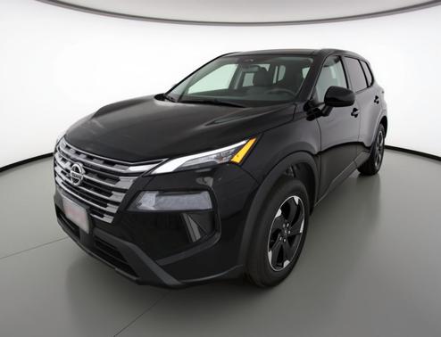 Super Black 2025 Nissan Rogue SV