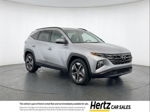 Shimmering Silver 2025 Hyundai TUCSON SEL