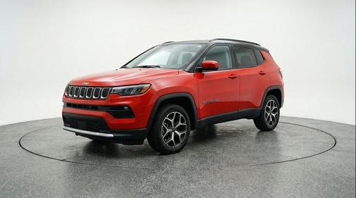 Red Hot Pearlcoat 2025 Jeep Compass Limited