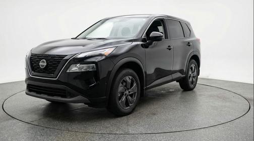 Super Black 2025 Nissan Rogue SV