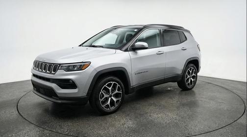 Silver Zynith Metallic Clearcoat 2025 Jeep Compass Limited