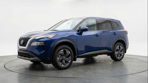 Deep Ocean Blue Pearl 2025 Nissan Rogue SV