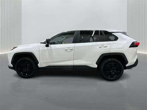 White 2025 Toyota RAV4 LE