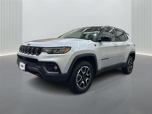 Silver 2025 Jeep Compass Trailhawk